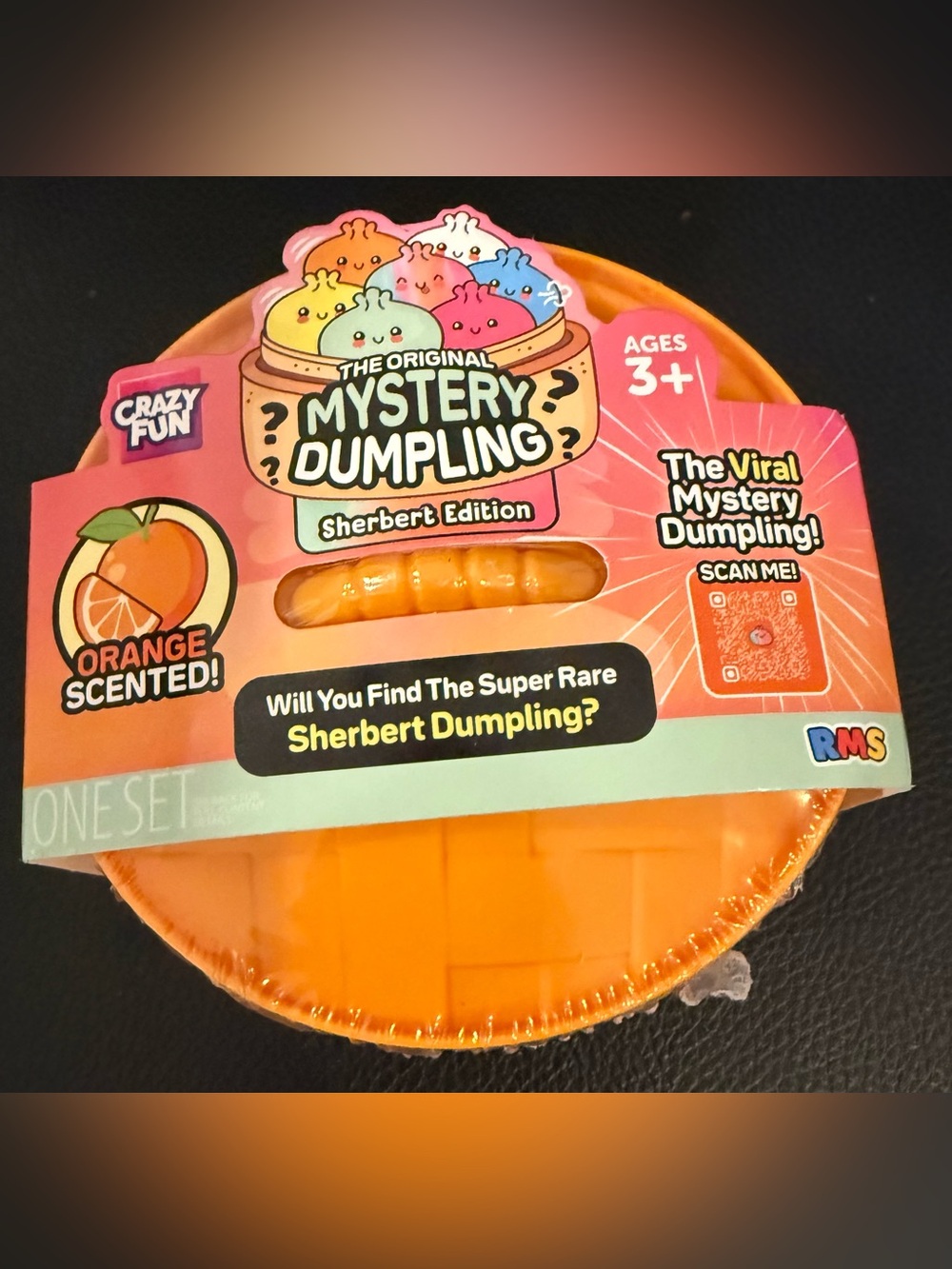 RMS CRAZY FUN MYSTERY SHERBET EDITION DUMPLING. ORIGINAL CITRUS SCENT. VIRAL NWT